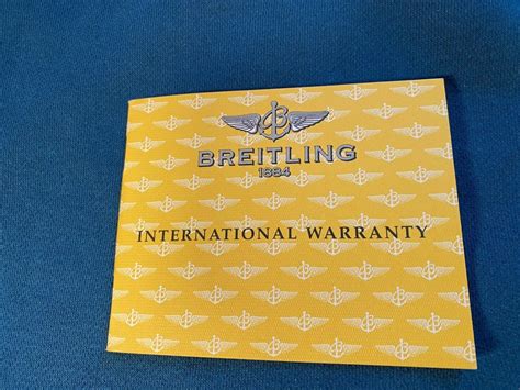 breitling warranty period|breitling warranty transferable.